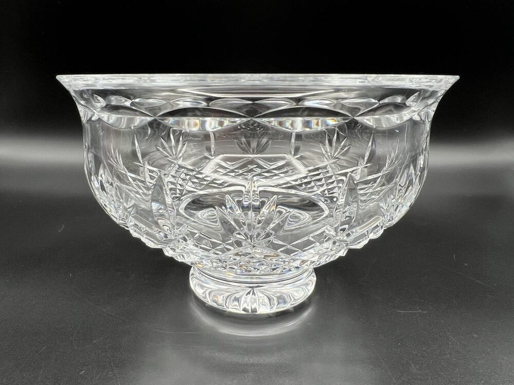Waterford Irish Crystal Killarney Footed Bowl 6” Made in Ireland Elegant Glass